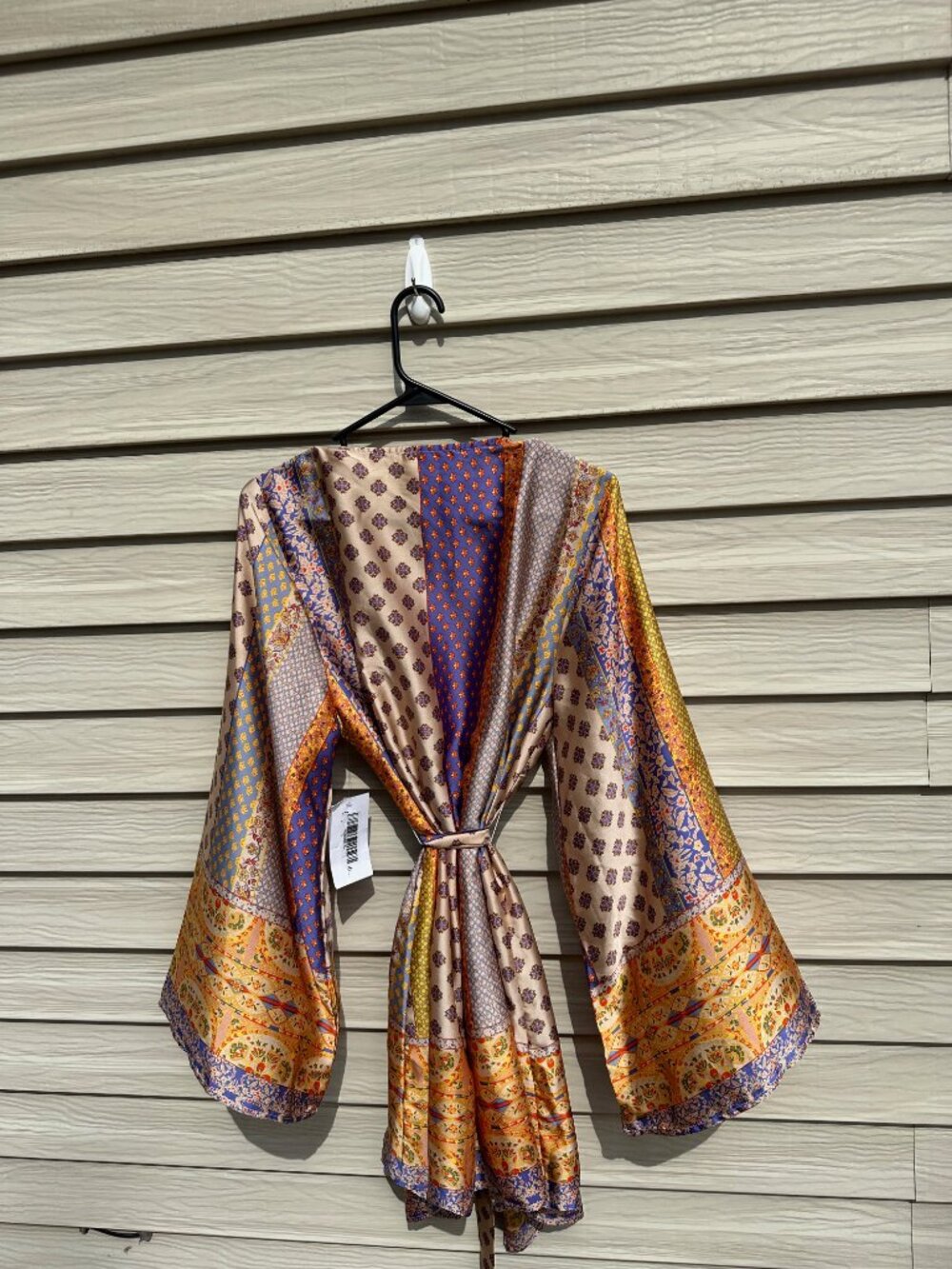 Gold Standard Multicolored Kimono Dress - (from) 12th Tribe - Picture 4 of 6